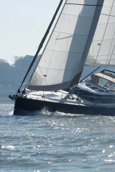 Yacht on the water