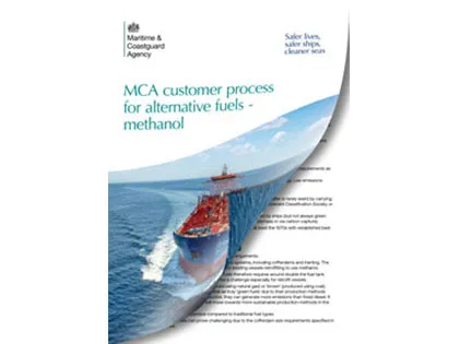 Thumbnail for methanol alternative fuel leaflet