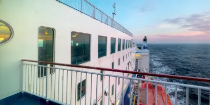 Passenger Ferry at sea