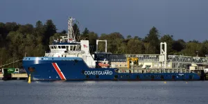 Ievoli Black Emergency Towing Vessel on calm waters