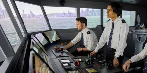 Cadets at Warsash Maritime School